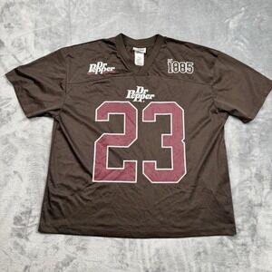 Dr Pepper #23 Team Football Style Jersey Shirt Size Medium Promotional Rare